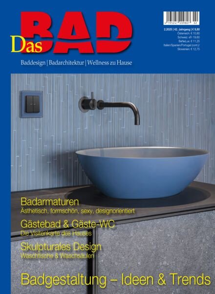 Das Bad Magazin – Nr 2 2025 Cover
