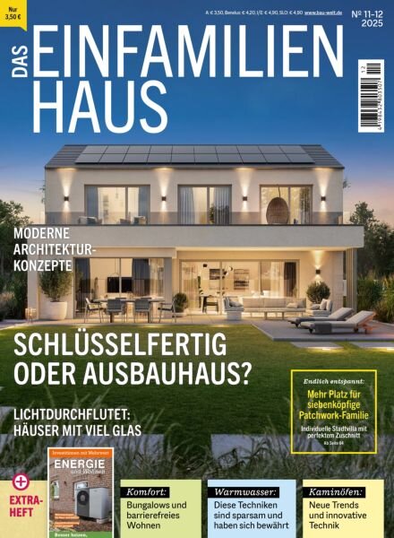 Das Einfamilienhaus – November-Dezember 2025 Cover