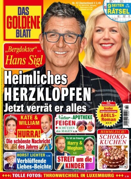 Das Goldene Blatt – 11 Oktober 2025 Cover