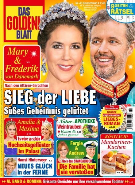 Das Goldene Blatt – 18 Oktober 2025 Cover