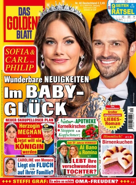 Das Goldene Blatt – 27 September 2025 Cover