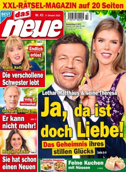 Das Neue – 18 Oktober 2025 Cover