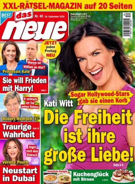 Das Neue – 27 September 2025 Cover