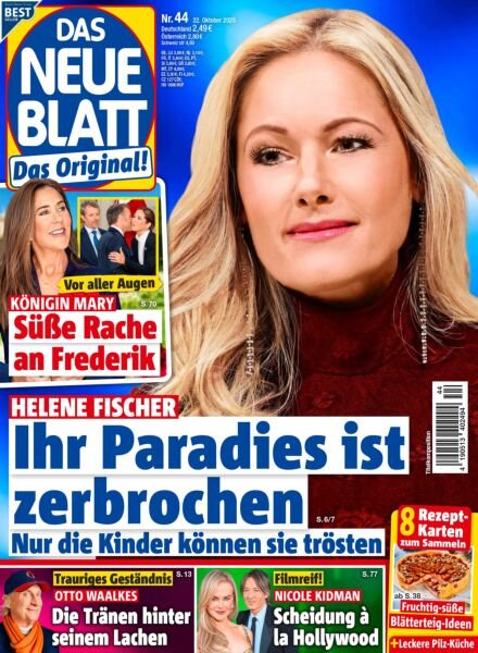 Das Neue Blatt – 22 Oktober 2025 Cover