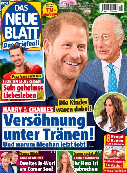 Das Neue Blatt – 8 Oktober 2025 Cover