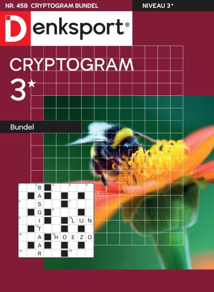 Denksport Cryptogrammen 3 bundel – 25 September 2025 Cover