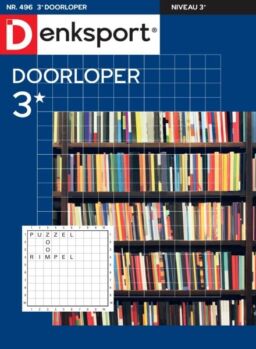 Denksport Doorloper 3 – 2 Oktober 2025