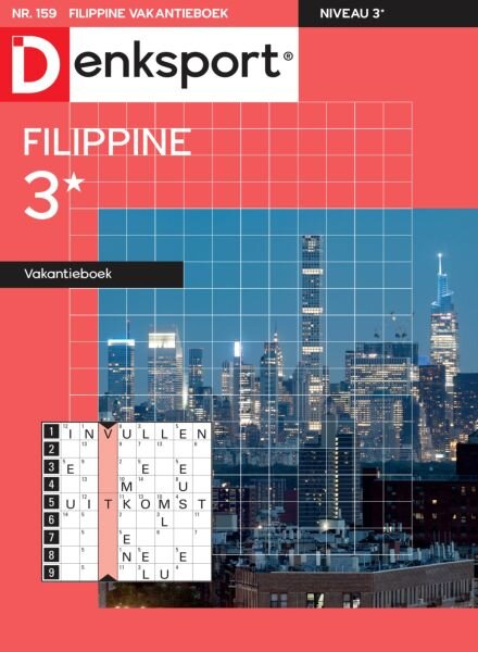Denksport Filippine 3 Vakantieboek – 16 Oktober 2025 Cover