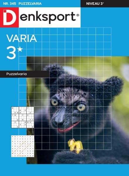 Denksport Varia 3 Puzzelvaria – 25 September 2025 Cover
