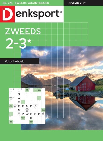 Denksport Zweeds 2-3 vakantieboek – 16 Oktober 2025 Cover