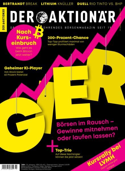 Der Aktionar – 16 Oktober 2025 Cover