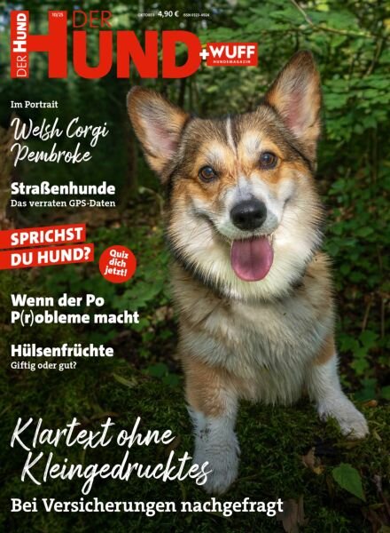 Der Hund – Oktober 2025 Cover