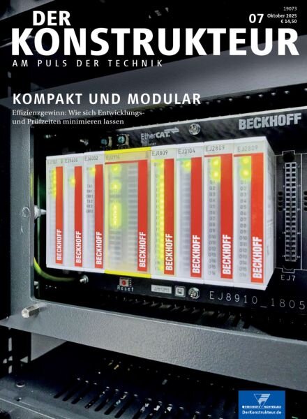 Der Konstrukteur – Oktober 2025 Cover