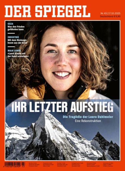 Der Spiegel – 17 Oktober 2025 Cover