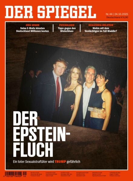 Der Spiegel – 24 Oktober 2025 Cover