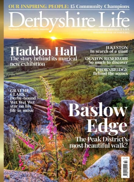 Derbyshire Life – October 2025 Cover