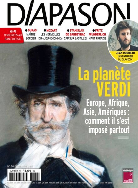 Diapason – Novembre 2025 Cover