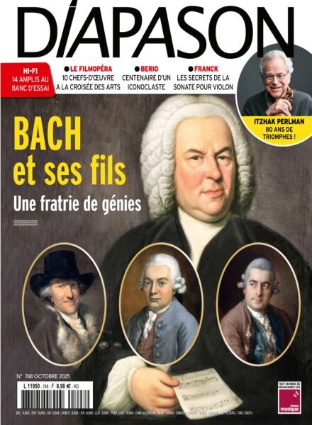 Diapason – Octobre 2025 Cover