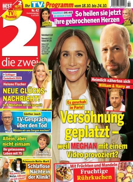 Die 2 – 11 Oktober 2025 Cover