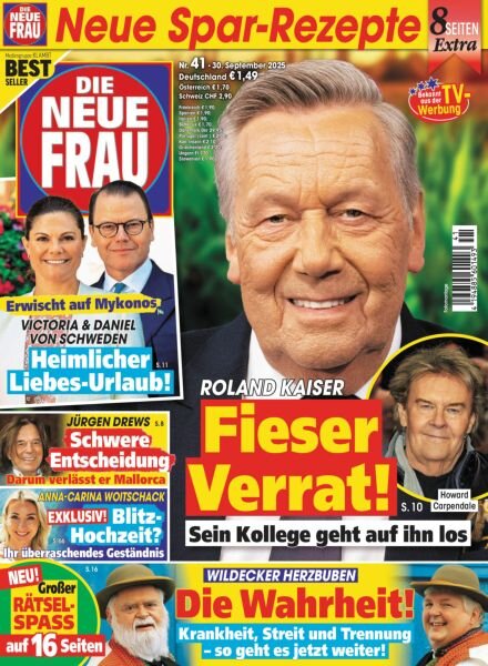 Die Neue Frau – 30 September 2025 Cover