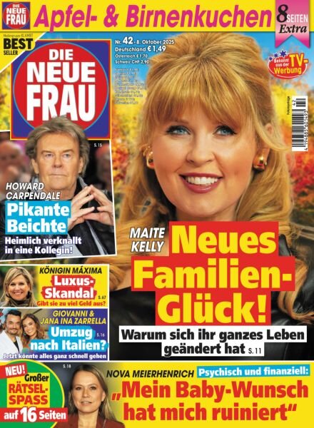 Die Neue Frau – 8 Oktober 2025 Cover