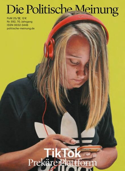 Die Politische Meinung – Oktober 2025 Cover