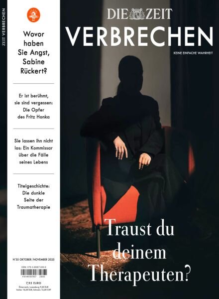 Die Zeit Verbrechen – Oktober-November 2025 Cover