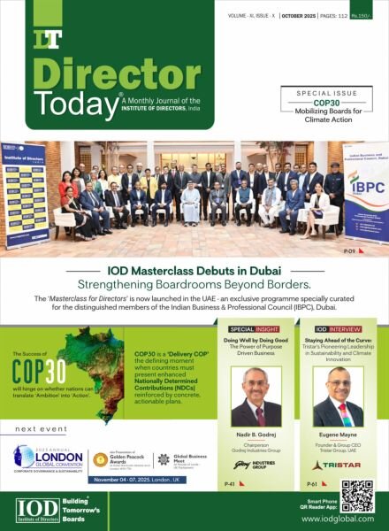 Director Today – October 2025 Cover