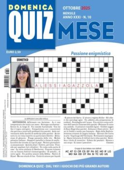 Domenica Quiz Mese – Ottobre 2025