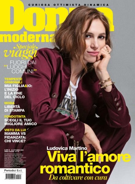 Donna Moderna – 16 Ottobre 2025 Cover