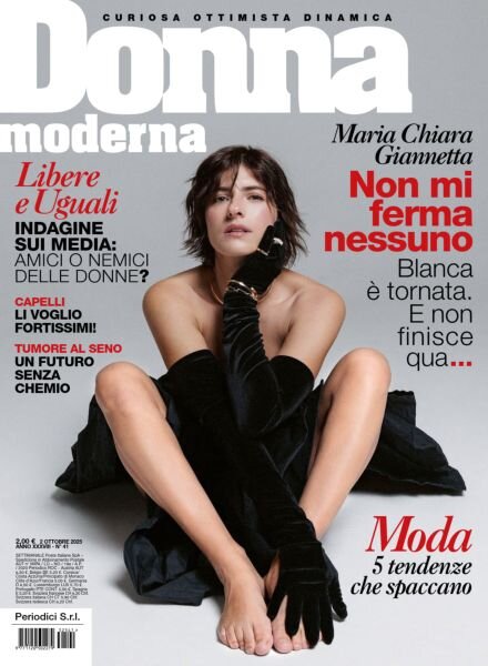 Donna Moderna – 2 Ottobre 2025 Cover