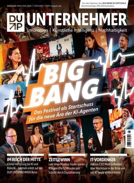 DUP Unternehmer-Magazin – Oktober 2025 Cover