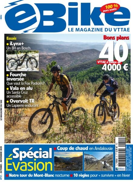 e-Bike – Octobre-Novembre 2025 Cover