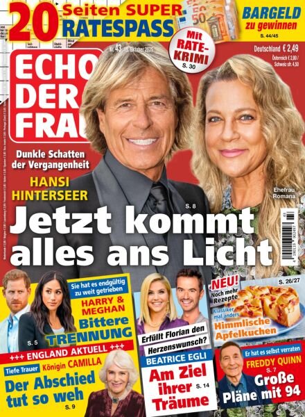 Echo der Frau – 15 Oktober 2025 Cover