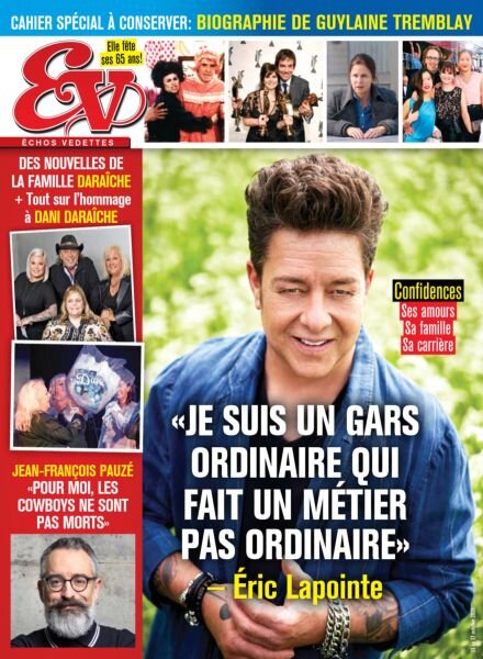 echos Vedettes – 11 Octobre 2025 Cover