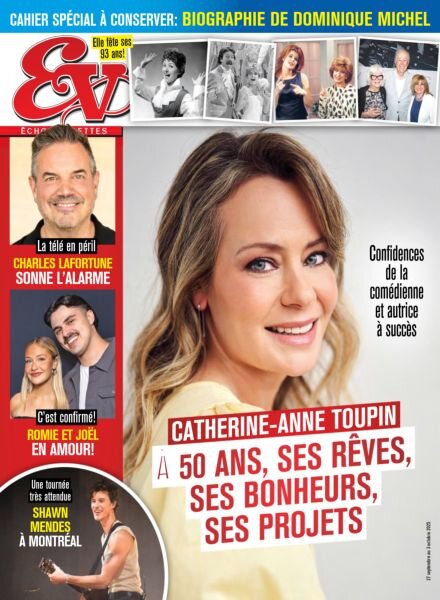 echos Vedettes – 27 Septembre 2025 Cover