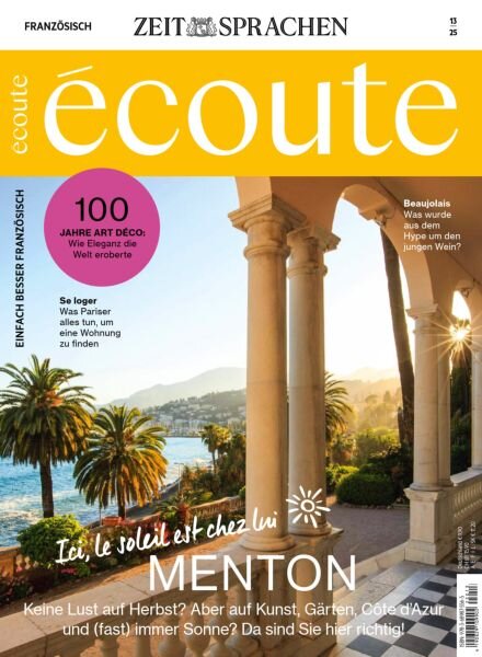 ecoute – Nr 13 2025 Cover