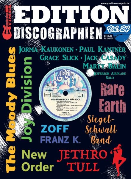 Edition Discographien – Oktober 2025 Cover