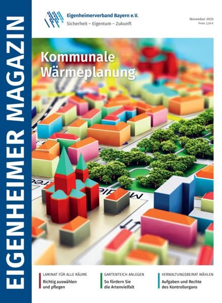 Eigenheimer Magazin – November 2025 Cover