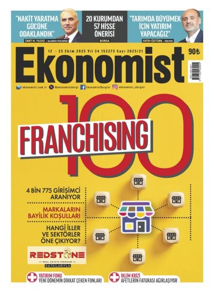 Ekonomist Turkiye – 11 Ekim 2025 Cover