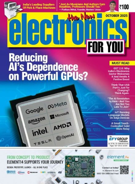 Electronics For You – October 2025 Cover