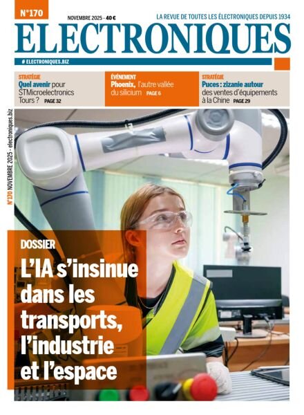 Electroniques – Novembre 2025 Cover