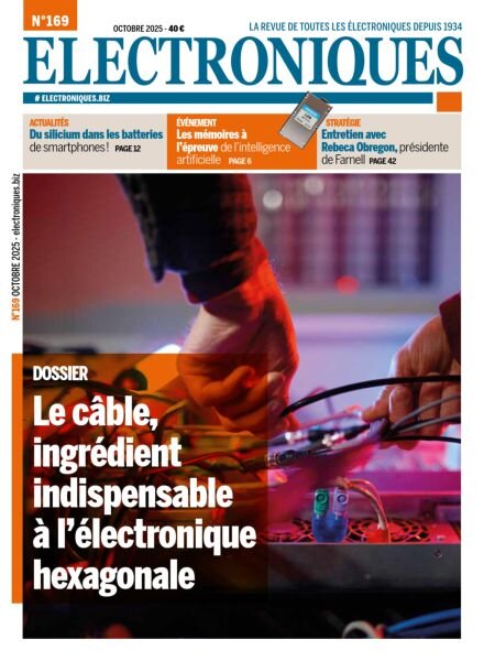 Electroniques – Octobre 2025 Cover