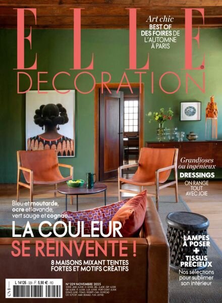 Elle Decoration France – Novembre 2025 Cover