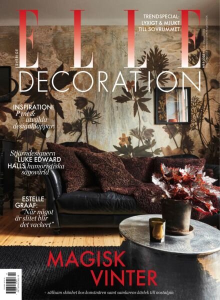 Elle Decoration Sweden – Oktober 2025 Cover