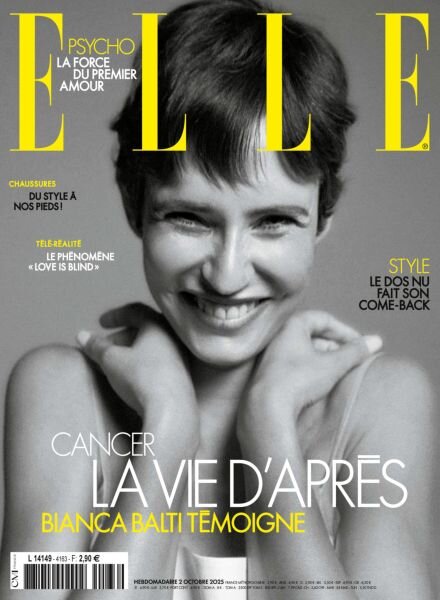 Elle France – 2 Octobre 2025 Cover