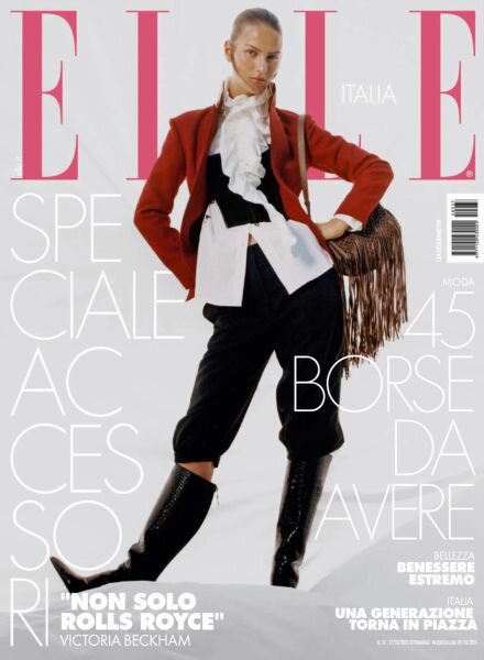 Elle Italia – 9 Ottobre 2025 Cover
