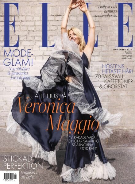 Elle Sverige – 1 November 2025 Cover