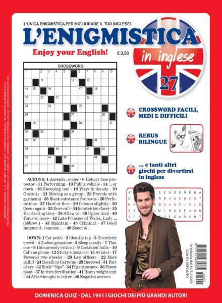 Enigmistica in inglese – Ottobre-Dicembre 2025 Cover