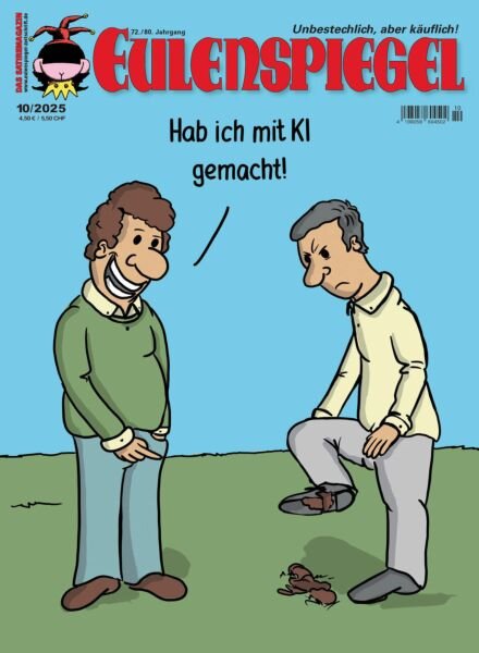 Eulenspiegel – Oktober 2025 Cover